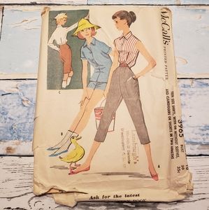 Vintage 1956 McCall Pattern